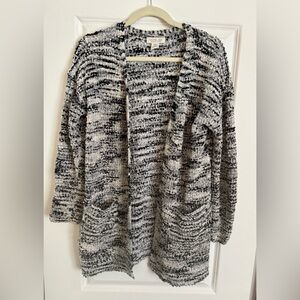 Rachel Zoe Black and White Cardigan